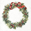 Christmas Wreath 1 - rice paper set