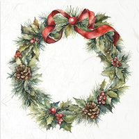 Christmas Wreath 1 - rice paper set