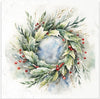 Christmas Wreath 2 - rice paper set