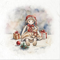 Christmas Dolls - rice paper set