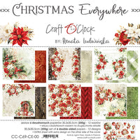 12" x 12" paper pad - Christmas Everywhere