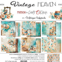 12" x 12" paper pad - Vintage Heaven