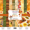 12" x 12" paper pad - Bright Autumn