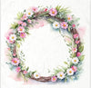 Spring Wreath 5 - rice paper set