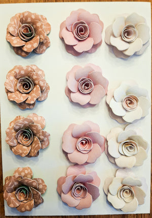 Handmade paper flowers