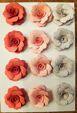 Handmade paper flowers