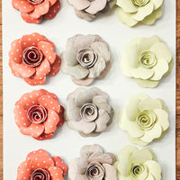 Handmade paper flowers