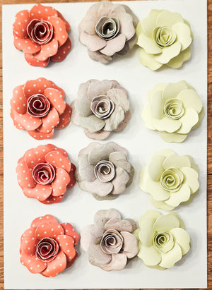 Handmade paper flowers