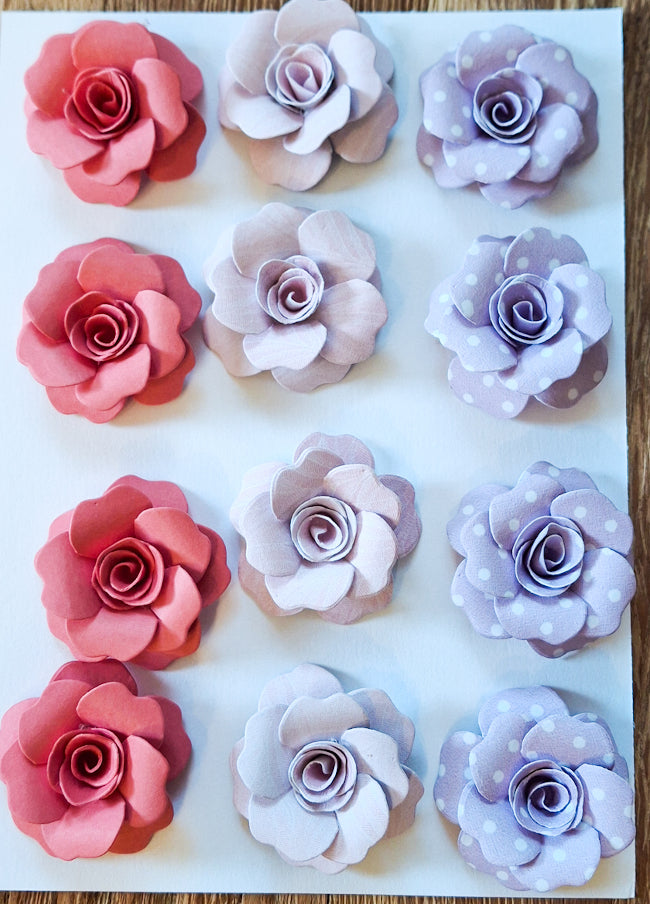 Handmade paper flowers