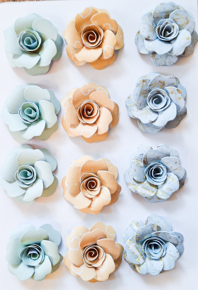 Handmade paper flowers