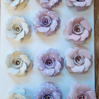 Handmade paper flowers