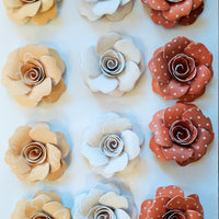 Handmade paper flowers