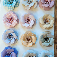 Handmade paper flowers