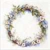 Spring Wreath 4 - rice paper set