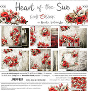 12" x 12" paper pad - Heart of the Sun