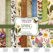 12" x 12" paper pad - Spring Botanical Story