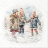 Kids in Winter 3 - rice paper set