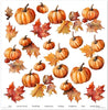 11.8" x 12.1" paper pad - Autumn Wreath