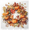 11.8" x 12.1" paper pad - Autumn Wreath