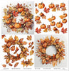 11.8" x 12.1" paper pad - Autumn Wreath