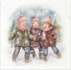 Kids in Winter 3 - rice paper set