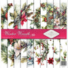 11.8" x 12.1" paper pad - Winter Wreath