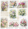 11.8" x 12.1" paper pad - Summer Bouquet