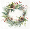 Christmas Wreath 1 - rice paper set