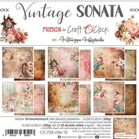 6" x 6" paper pad - Vintage Sonata