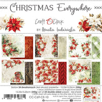 6" x 6" paper pad - Christmas Everywhere