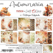 6" x 6" paper pad - Autumnaria