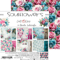 6" x 6" paper pad - Soulflowers