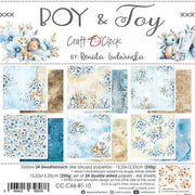 6" x 6" paper pad - Boy & Toy