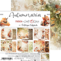 6" x 6" paper pad - Autumnaria