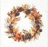 Autumn Wreath 4 - rice paper set