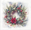 Christmas Wreath 2 - rice paper set