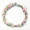 Spring Wreath 4 - rice paper set