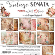 8" x 8" paper pad - Vintage Sonata