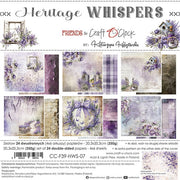 8" x 8" paper pad - Heritage Whispers