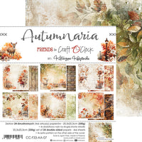 8" x 8" paper pad - Autumnaria