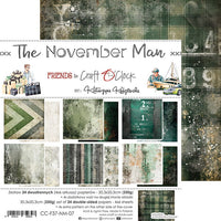 8" x 8" paper pad - The November Man