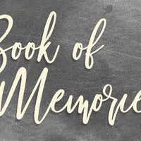 Book of Memories set