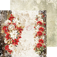 8" x 8" paper pad - Christmas Everywhere Backgrounds and Basic Mix Set