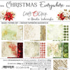 8" x 8" paper pad - Christmas Everywhere Backgrounds and Basic Mix Set