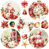 8" x 8" paper pad - Christmas Everywhere Backgrounds and Basic Mix Set