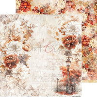 8" x 8" paper pad - Autumnaria Backgrounds and Basic Mix Set