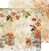 8" x 8" paper pad - Autumnaria Backgrounds and Basic Mix Set