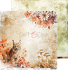 8" x 8" paper pad - Autumnaria Backgrounds and Basic Mix Set