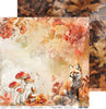 8" x 8" paper pad - Autumnaria Backgrounds and Basic Mix Set