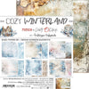 8" x 8" paper pad - Cozy Winterland Backgrounds